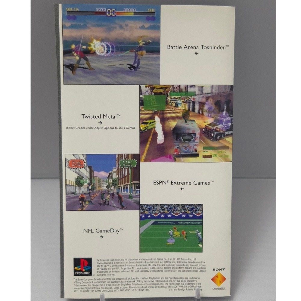 Warhawk PlayStation 1 (PS1)‎ Long Box - Complete in Box (CIB) W/ Reg Card Tested - Picture 10 of 13